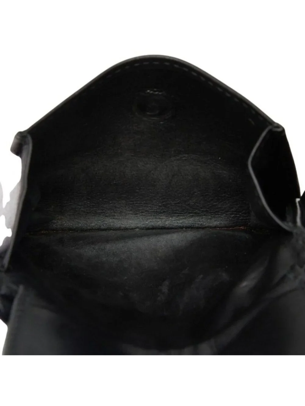 Bottega Veneta Intretchart Bifold Wallet Black Leather